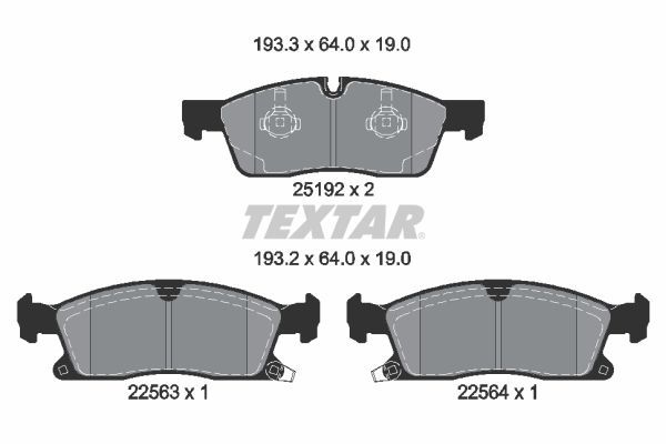 Textar 2519209