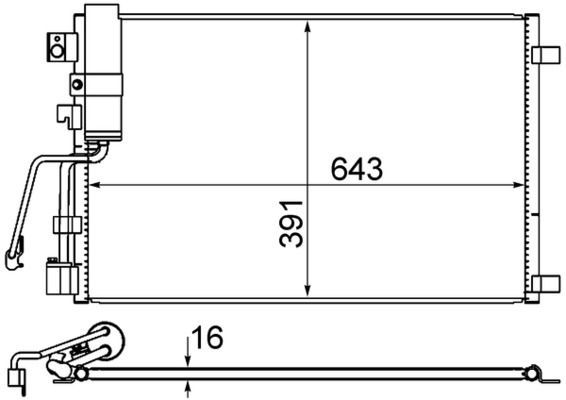 Mahle AC 605 000S