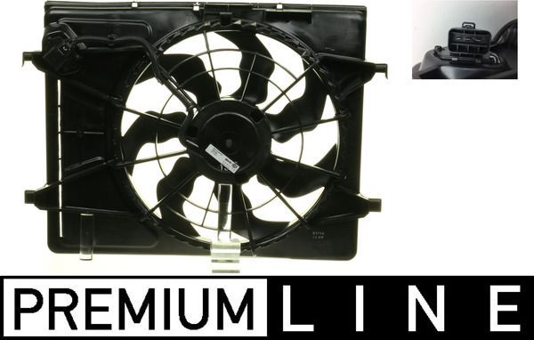Mahle CFF 266 000P - Ventilátor motora -