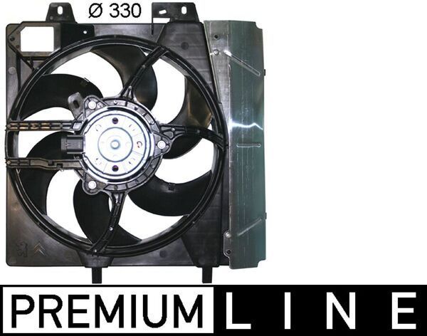 Mahle CFF 272 000P - Ventilátor motora -