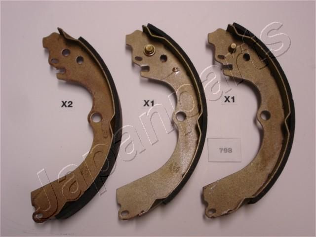 Japanparts GF-798AF - Brzdové čeľuste -