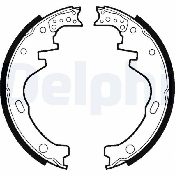 Delphi LS1366 - Brzdové čeľuste -