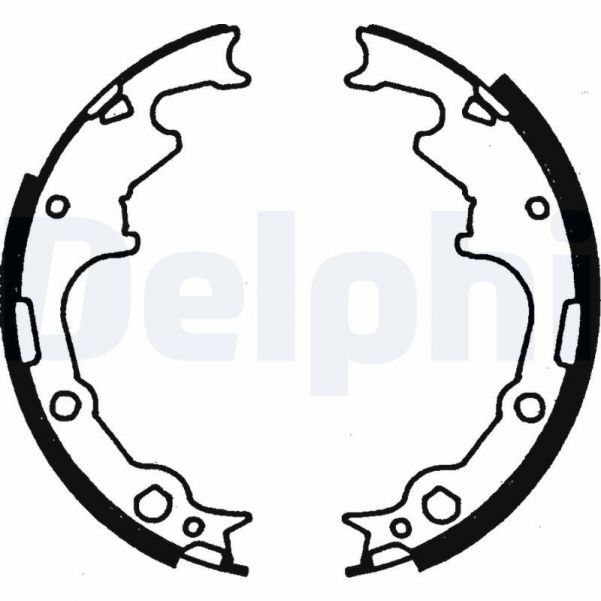 Delphi LS1780 - Brzdové čeľuste -