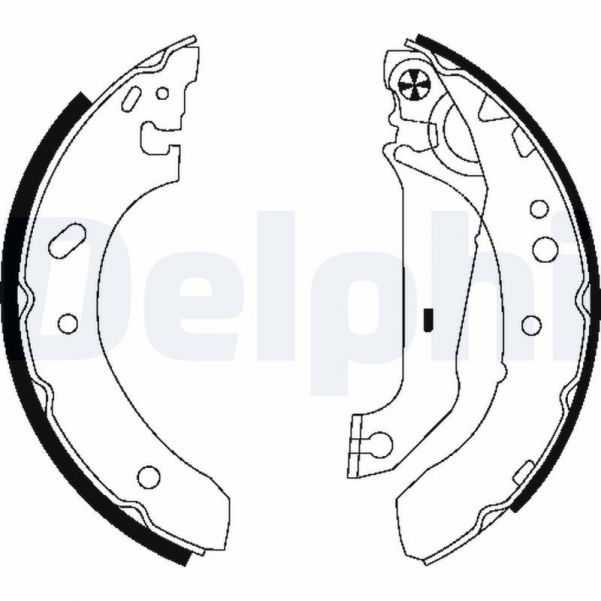 Delphi LS1783 - Brzdové čeľuste -