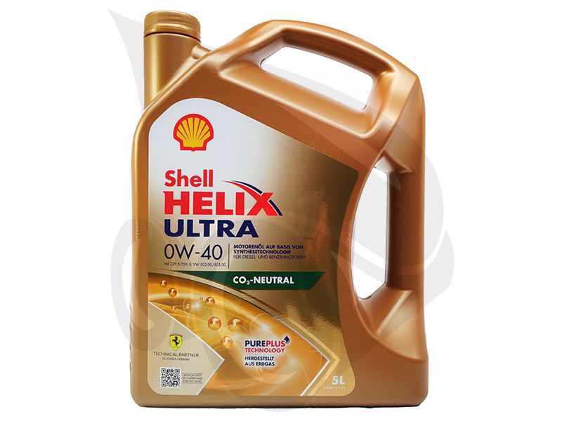 Shell Helix Ultra 0W-40, 5L