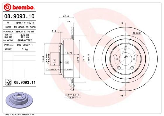 Brembo 08.9093.11