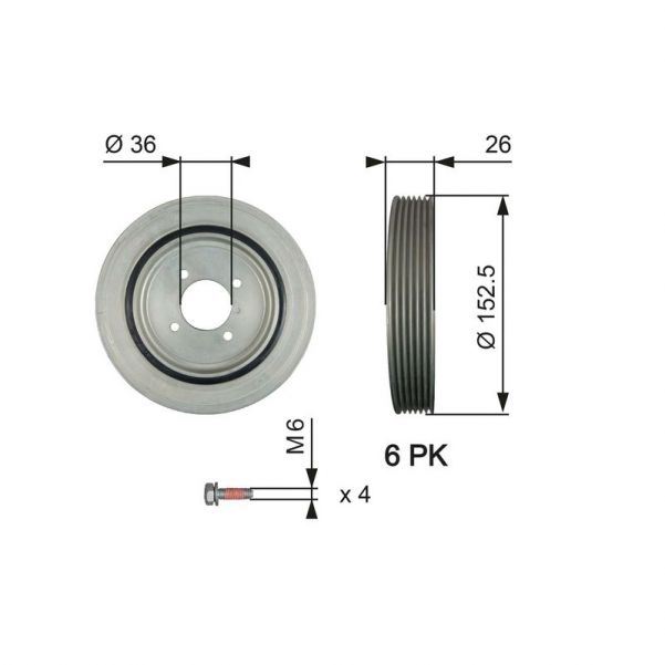 Gates TVD1011A -  -