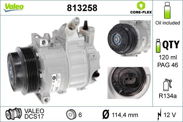 Valeo 813258 - Kompresor -