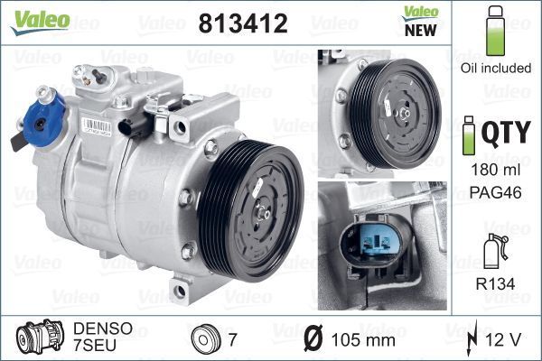 Valeo 813412 - Kompresor -