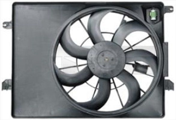 TYC 817-0002 - Ventilátor motora -