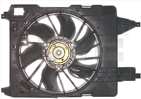 TYC 828-0004 - Ventilátor motora -