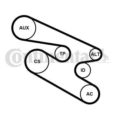 Contitech 7PK1104K1