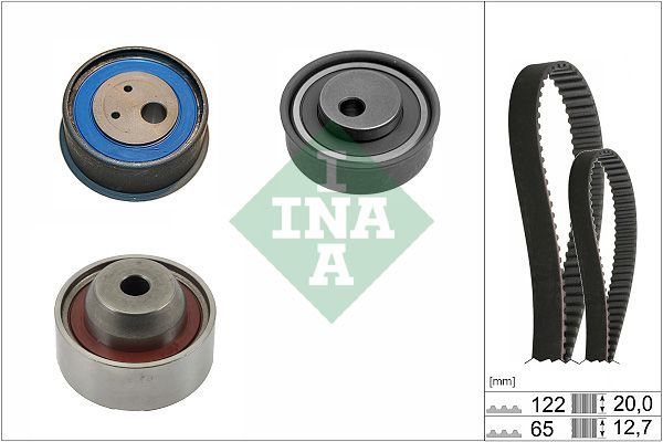 INA 530 0740 10 - Rozvodová sada -