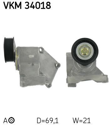 SKF VKM 34018 -  -