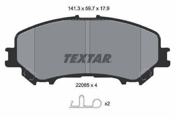 Textar 2206501