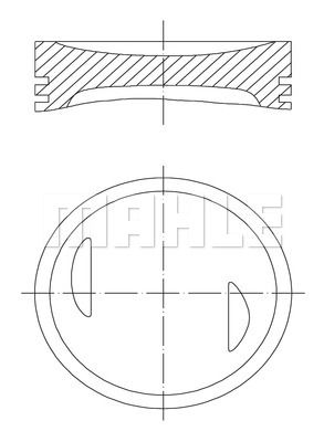 Mahle 643 03 01 -  -