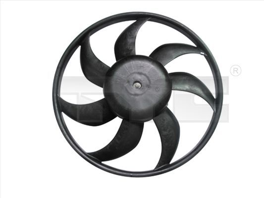 TYC 809-0021 - Ventilátor motora -