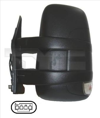 TYC 315-0002 - Spätné zrkadlo -