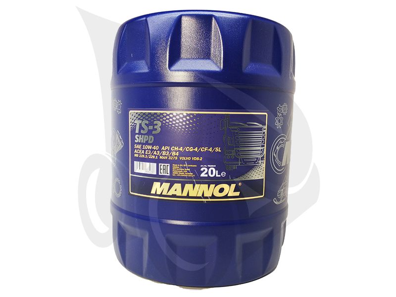 Mannol TS-3 SHPD 10W-40, 20L