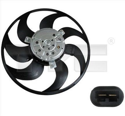 TYC 821-0017 - Ventilátor motora -
