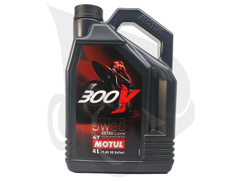 Motul 300V Factory Line Road Racing 4T 5W-30, 4L