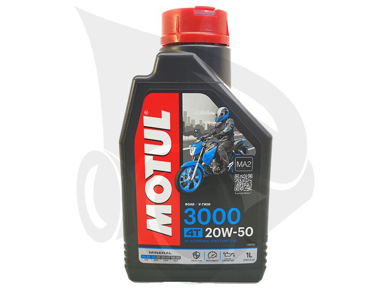 Motul 3000 4T 20W-50, 1L