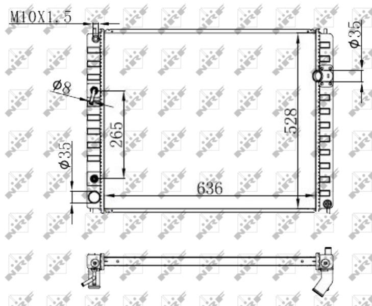NRF 59147 - Chladič vody -