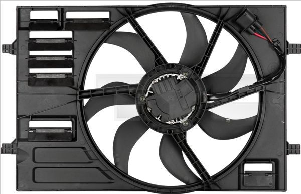 TYC 837-0055 - Ventilátor motora -