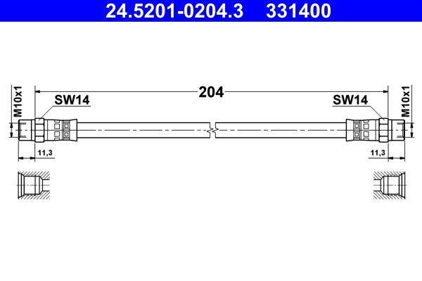 ATE 24.5201-0204.3