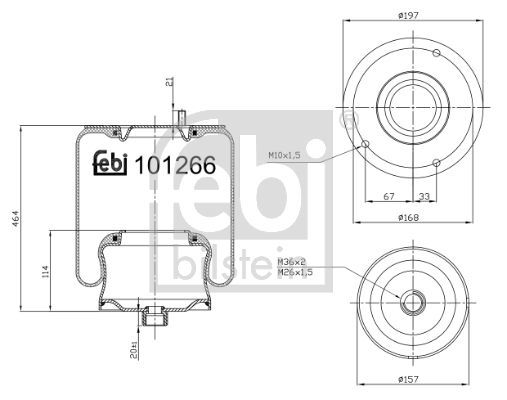 Febi 101266 -  -