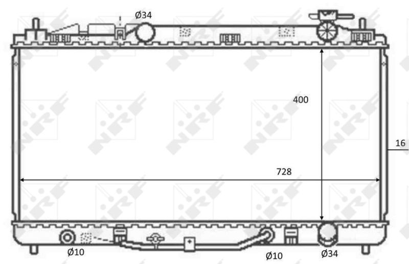 NRF 59079 - Chladič vody -