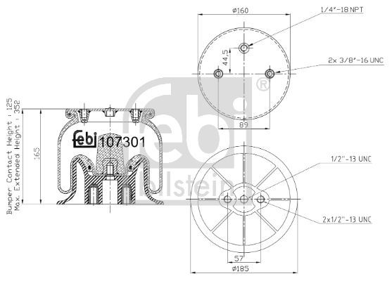 Febi 107301 -  -