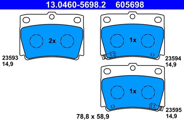 ATE 13.0460-5698.2