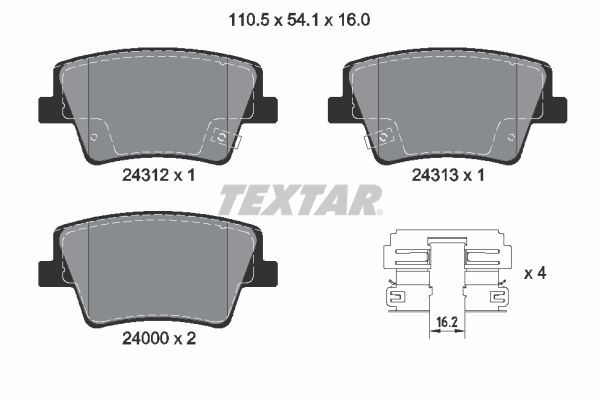 Textar 2431201