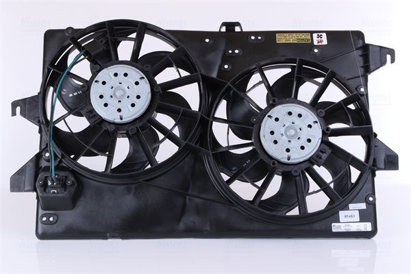 Nissens 85483 - Ventilátor motora -