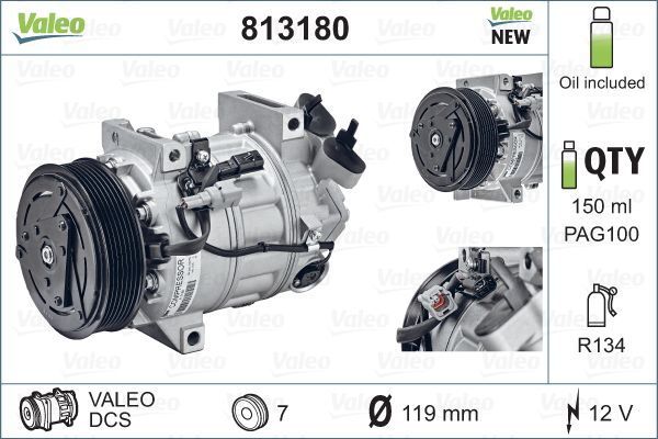 Valeo 813180 - Kompresor -