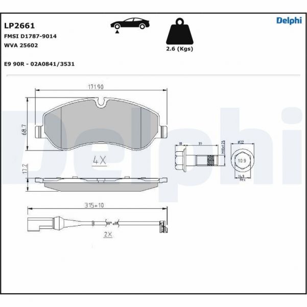 Delphi LP2661