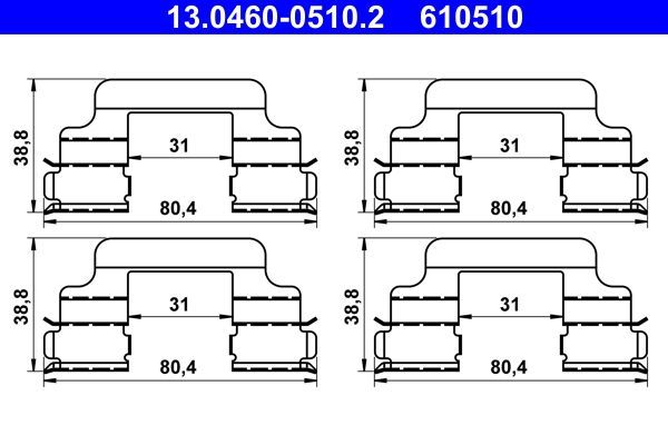 ATE 13.0460-0510.2 -  -