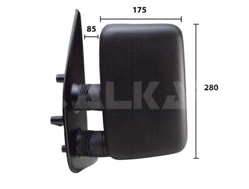 Alkar 9250961 - Spätné zrkadlo -
