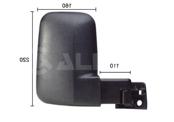 Alkar 9262961 - Spätné zrkadlo -