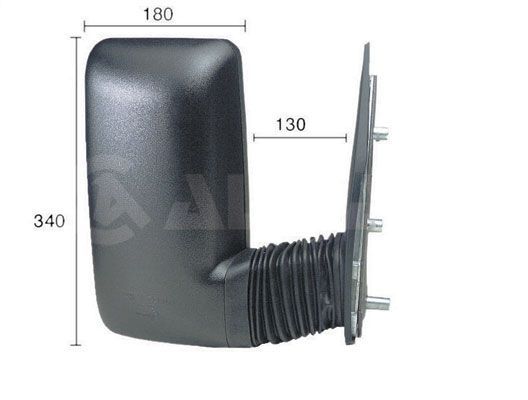 Alkar 9210977 - Spätné zrkadlo -