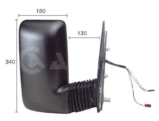 Alkar 9238977 - Spätné zrkadlo -