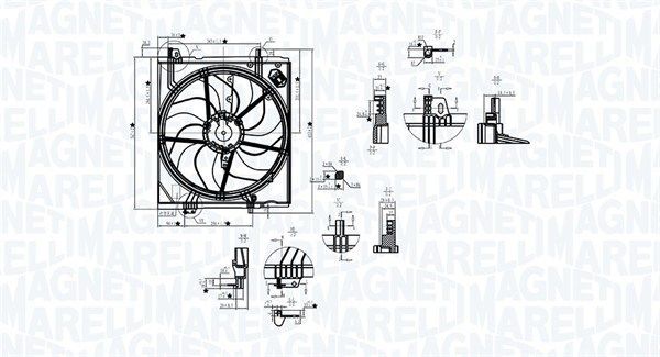 Magneti Marelli 069422787010 - Ventilátor motora -