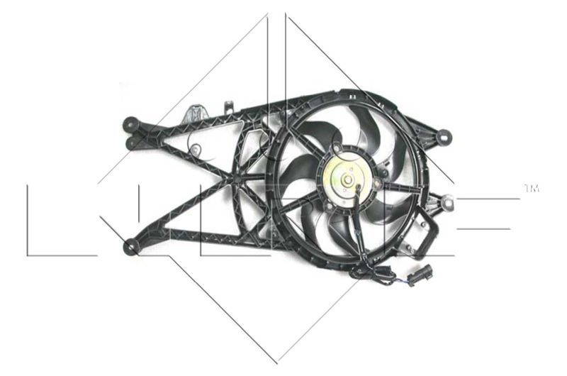 NRF 47489 - Ventilátor motora -