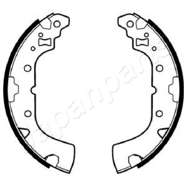 Japanparts GF-523AF - Brzdové čeľuste -