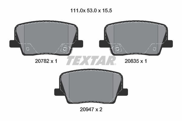 Textar 2078201