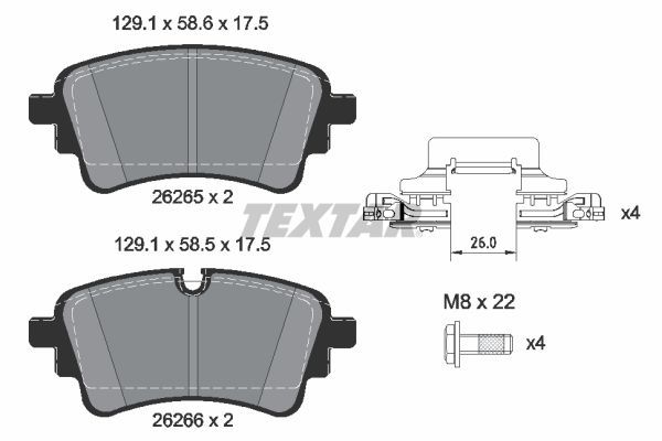 Textar 2626501