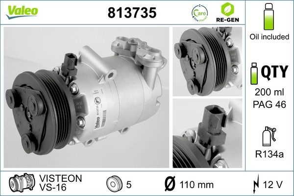 Valeo 813735 - Kompresor -