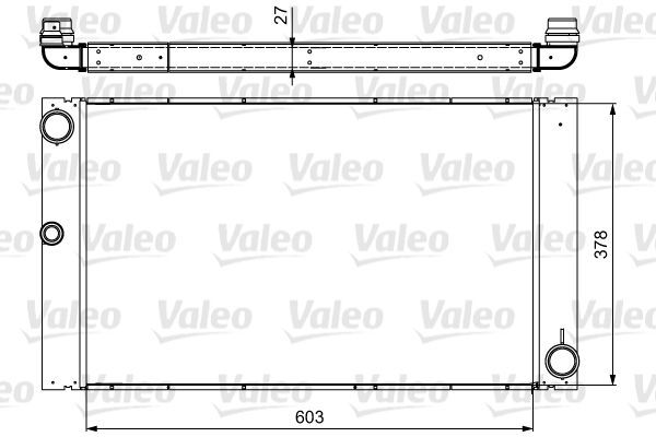 Valeo 735475 - Chladič vody -