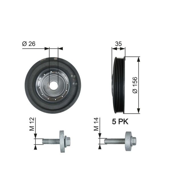Gates TVD1007A -  -